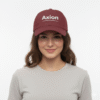 Gorra granate Gorra granate con logo axion