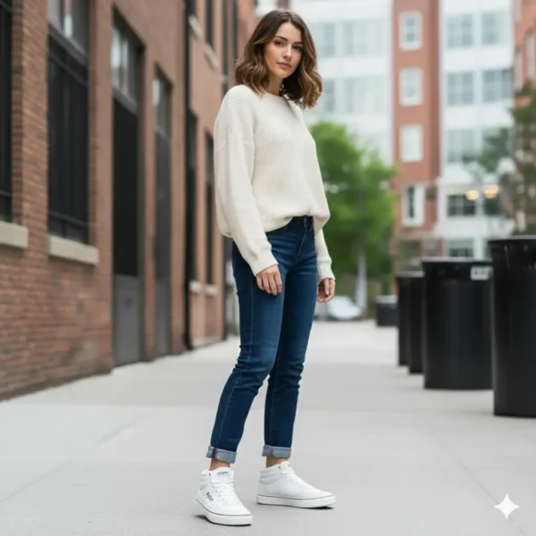 Botines casuales con el logo de axion en un lateral